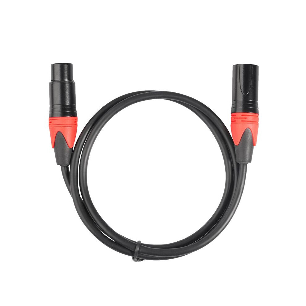 Men's Red Xlr Cable To Fe Audio Signal Balanced Karon Microphone 3 Pin 10Ft