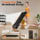 3 in 1 Under Desk walk pad with LED Display No Incline 6