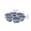 3 Pcs Heart Silicone Cake Pan Set, Non-Stick, Flexible Baking Molds 2