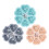 3 Pcs Heart Silicone Cake Pan Set, Non-Stick, Flexible Baking Molds 12