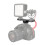 Andoer PT-2 Double Cold Shoe Extension Bar for DV Camera Microphone Ring Light 4