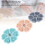 3 Pcs Heart Silicone Cake Pan Set, Non-Stick, Flexible Baking Molds 3