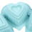 3 Pcs Heart Silicone Cake Pan Set, Non-Stick, Flexible Baking Molds 7