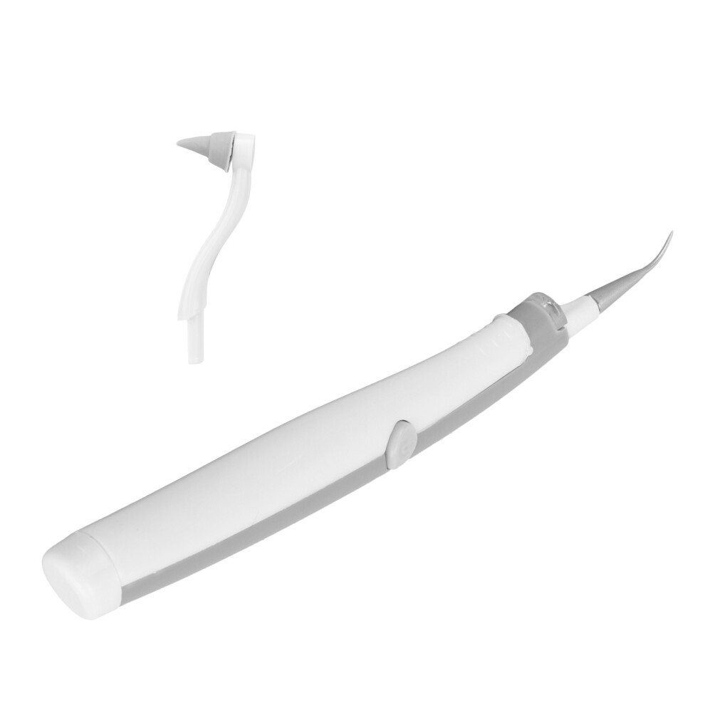 Electric Tooth Cleaner Brush for Stains Plaque Tartar, Portable, Battery-Powered
