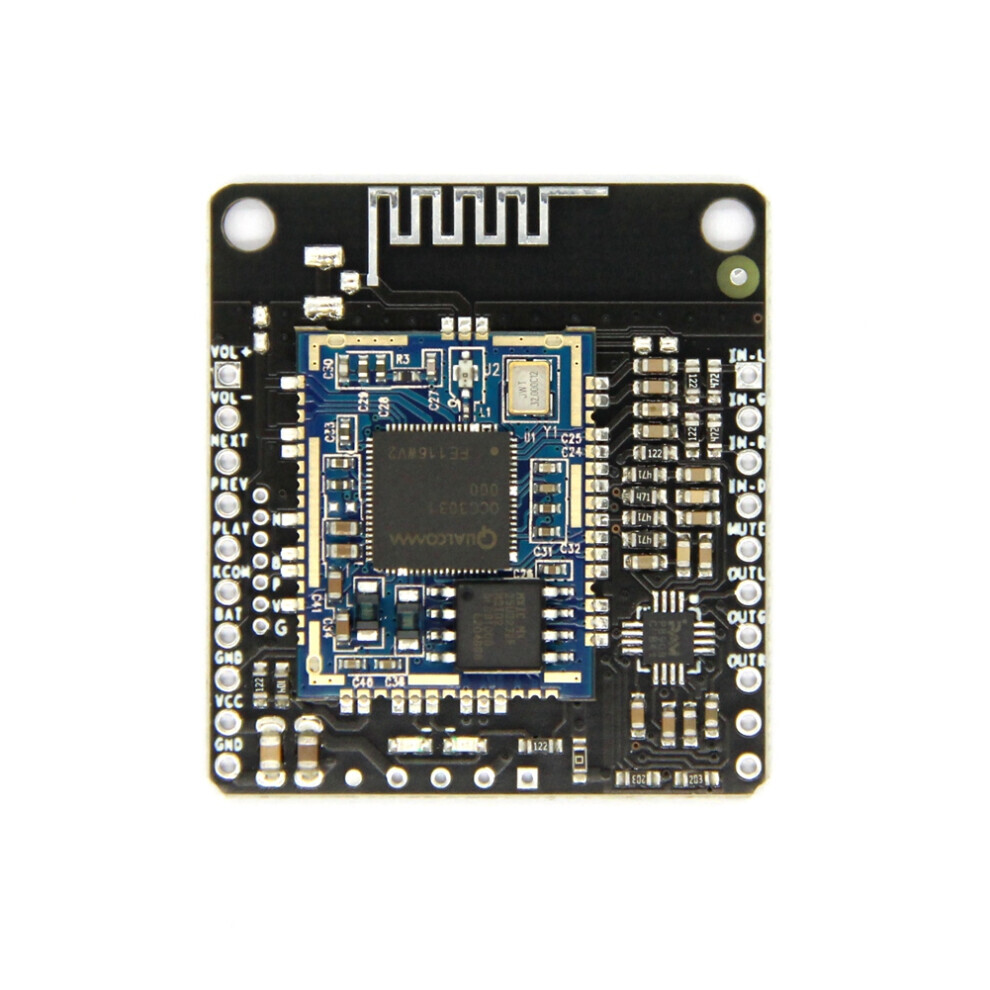 QCC3031 APTXHD with Audio Input AUX Lossless Music Hifi Bluetooth-Compatible 5.0 Receiver Board Car, 10.8-13.2V