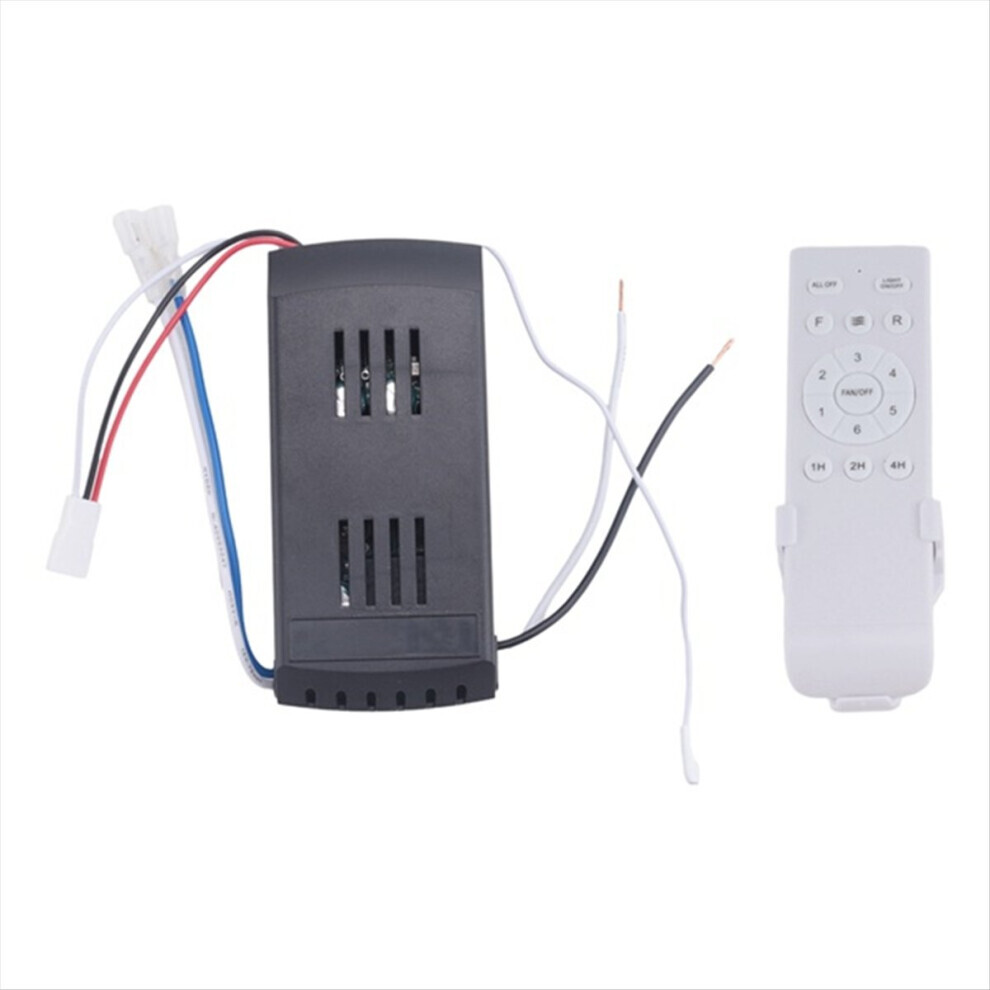 Light Universal Ceiling Fan Remote Control Kit 30W 6-Speed Timing Function Dc Replacement