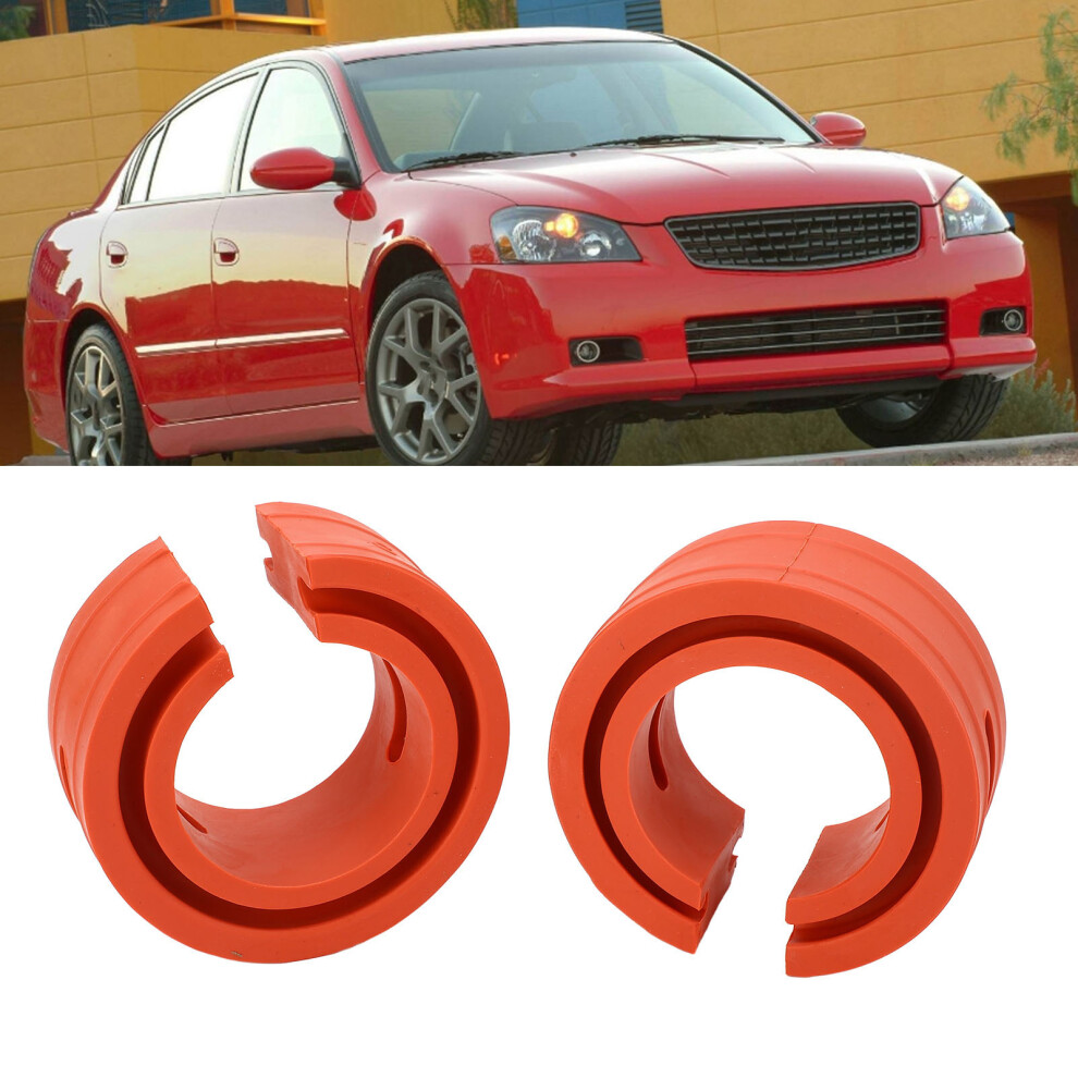 2Pcs Tpe Car Shock Absorber Buffer C-Type Reduce Noise Anti-Vibration Springs 5071378529450