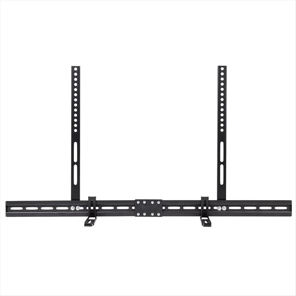 Universal Soundbar Brackets Under TV Fits Soundbars with or Without Holes Mount for