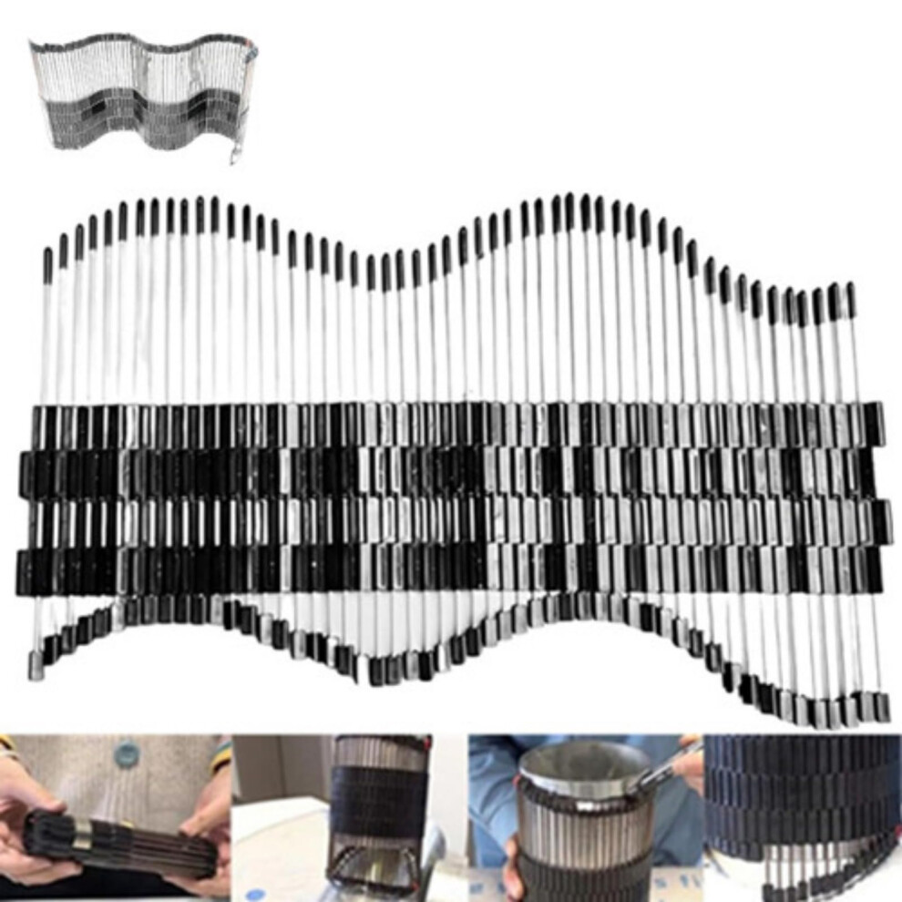Generique Multifunctional Multisurface Pipe Profiler Tool 500Mm Contour Measuring Tool For Molding And Shaping Tools 9094768755594