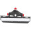 Tile Chamfering Machine 45 Degree Ceramic Tile Chamfering Tool for 115 and 125 mm Angle Grinders Red Screw and Nut 4