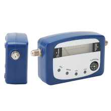 Détecteur de signal TV avec rétroéclairage, boussole à 4 LED, plage 950-2150 MHz