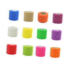 Elastic Pet Tape For Dogs And Cats Nonwoven Material 12 Rolls Random Color Safe Comfortable
