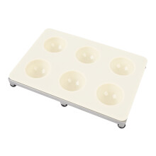 Aluminum Alloy Ravioli Maker 6 Holes, Easy To Use, 20.5x14.5cm