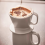Ceramic White Hand Brewed Coffee Mug with Built-in Filter 2