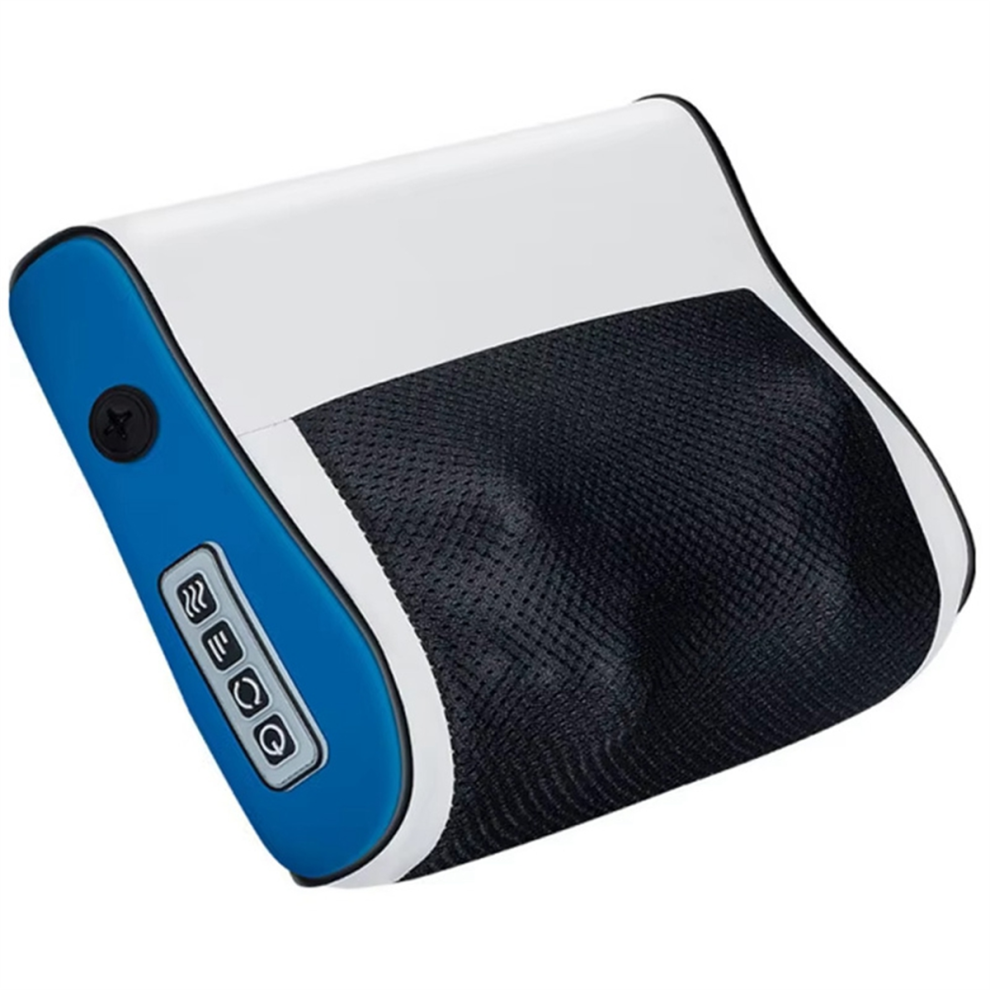 Multi Functional Neck and Shoulder Massager Household Back Kneading Tool with Adjustable Hot Compress B EU Plug