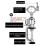 Electric Drill Stand with Rotating Clamp, 35-43mm, Multi-Function Table Bench Vise 7