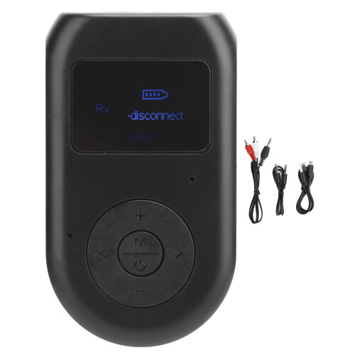 Δέκτης πομπού Bluetooth με οθόνη LCD, ασύρματο προσαρμογέα ήχου γενικής χρήσης για