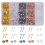 2600pcs 4mm/6mm Metal Earring Pad Stud Posts DIY Earring Making Supplies 1