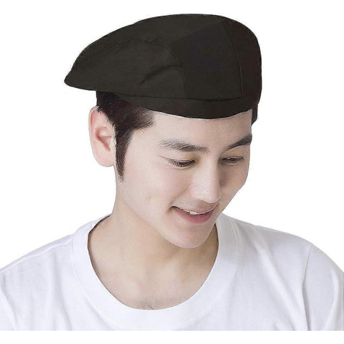 Cappello da cuoco unisex regolabile per uomo e donna, taglia unica