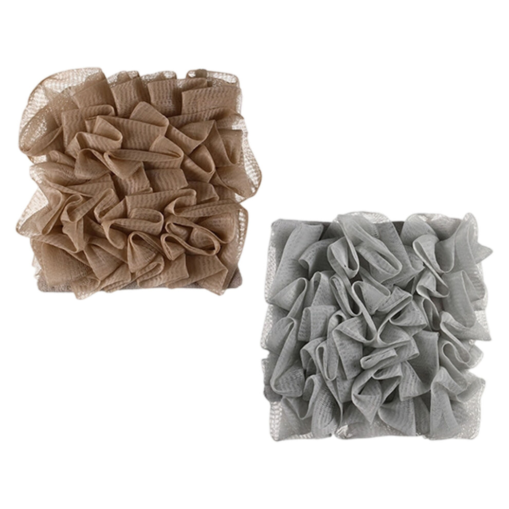 Gentle Exfoliating Bath Sponge Rich Lather Soap Net Body