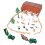 Figurines d'animaux de ferme, ensemble de jeu de 94 pièces, 1
