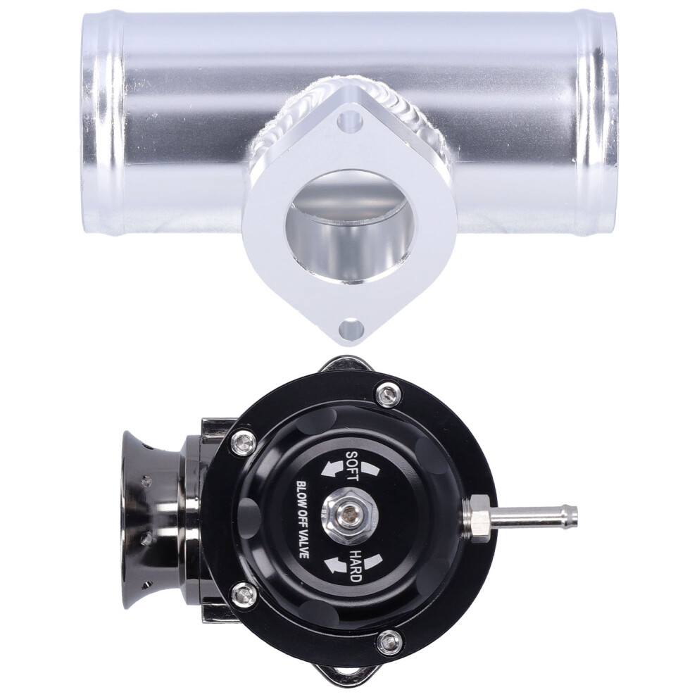 2.5In Typers Aluminium Turbo Blow Off Valve Universal Fit Black 8071378535496