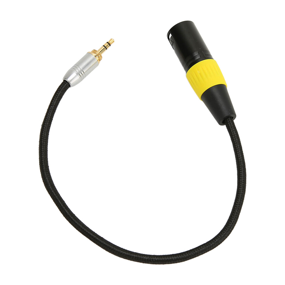 Noise Reduction Cable High Fidelity Transmission Crystal Clear Music 3.5Mm Male To Xlr Female Balanced Microphone Adapter Plated For Audio Gold 9138057429671