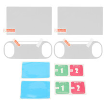 Adesivo per cover posteriore per PS Vita 2000, etichetta frontale colorata, modello compatibile, design HD trasparente, compatibile con vetro