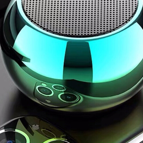 Φορητό ηχείο Bluetooth με φωνητικό βοηθό και χειριστήρια αφής, μίνι ηχείο γενικής 2