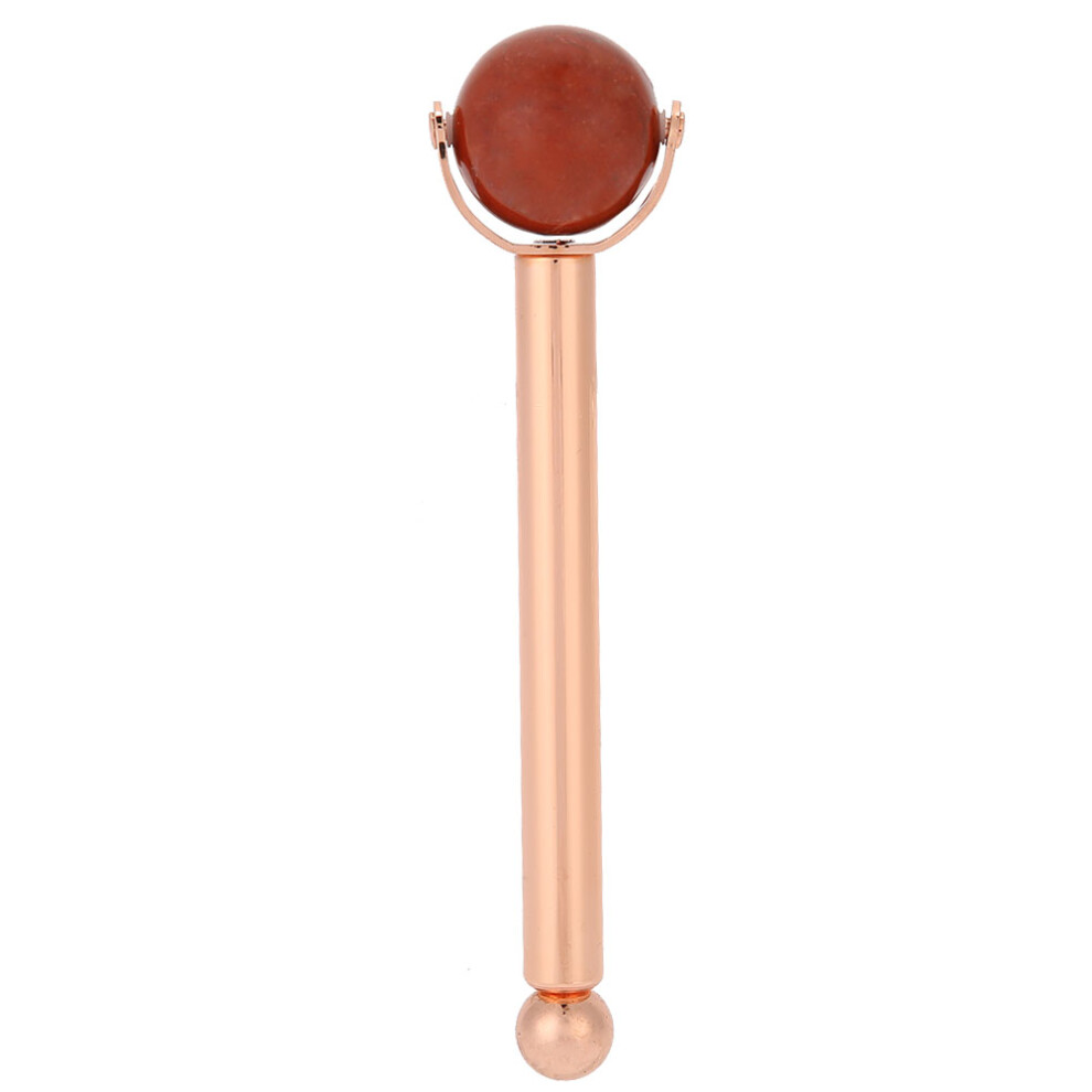 Noiseless Facial Massager With Natural Crystal Stone Enhances Skin Blood Circulation Eco Friendly Non Toxic Anti Wrinkles Tool That Reduces Puffiness