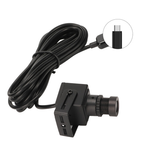 Κάμερα USB υψηλού ρυθμού καρέ για υπολογιστή, ευρυγώνιος φακός αισθητήρα CMOS 2MP, 1