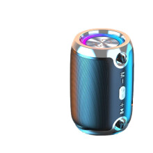 Mini Wireless Speaker With Waterproof Features, Stable Connection Bluetooth Device Offering Fun Light Effects For Kids Adults At Home Or On The Move