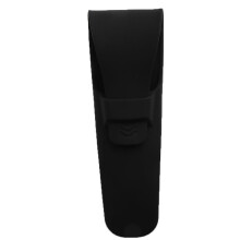 Estojo portátil de silicone para barbeador, ideal para viagens, leve e resistente a arranhões. O design à prova d'água mantém seu barbeador seco