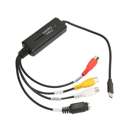 Θύρα USB 2.1 Plug And Play, Κάρτα καταγραφής βίντεο, Μετατροπή κασετών VHS σε DVD, Εύκολη 2