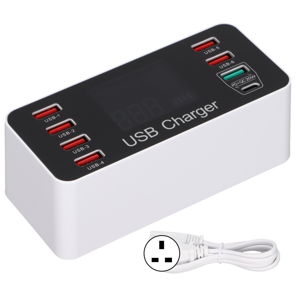 Charging Station With Lcd Display Fast Usb Charging Port Universal Compatibility Compact And Versatile Intelligent Charging Technology Safety And Reli 9176269329662
