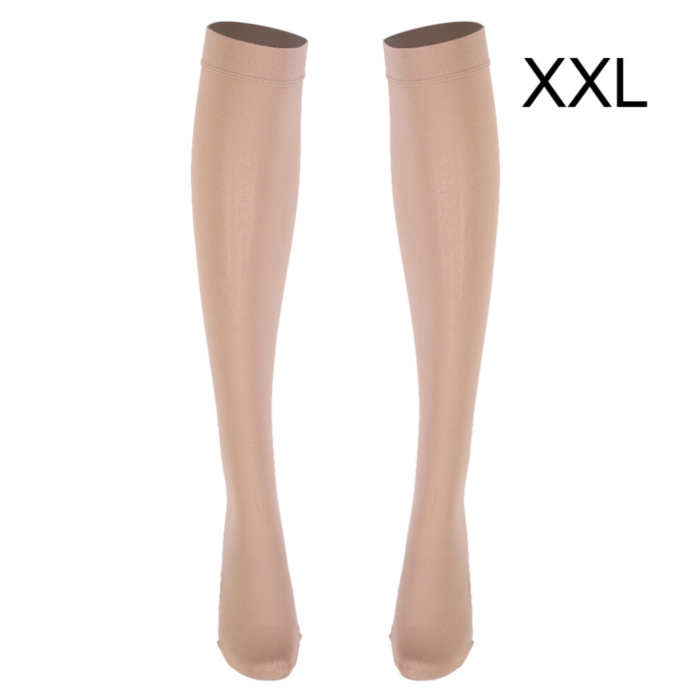 Graduated Compression Stockings Medical Grade 15-20mmHg Anti Embolism Support For Improved Blood Circulation Post Surgery Swelling Reduction Breathab