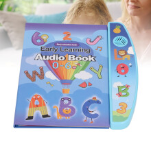 Children's Electronic Sound Book Blue | 25x22x2cm ABS Smart Toy