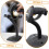 Adjustable Handheld Barcode Scanner Stand Holder  Desk Mount, WearResistant PP, Stable Base, Compatible With Scanners 3