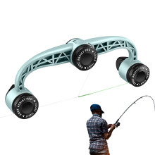 Fishing Knot Tool GT Knotter Device Line Tying Aid For Anglers Quick Rig Setup Blue Winder Freshwater Saltwater