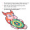 Children Indoor Dartboard Set with Squirrels Shape Hook and Loop Ball, 68g 10