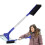Car Snow Brush with Ice Scraper, Extendable Soft Bristle Snow Removal Tool for Car Windshield, Blue 1