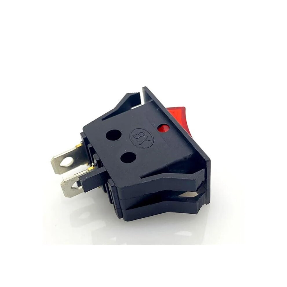 Kcd6 Boat Rocker Switch 2 Pin 16A 250V Red 32X16mm Current Capacity 9199774503341
