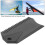 Versatile Surfboard Wax Comb with Jagged Edge and Handy Fin Key 5