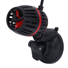 Aquarium-Wellenmacher-Pumpe mit variabler Frequenz, Fischtank-Zirkulation, 4 Gänge, schwarz