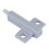 10PCS Gray Plastic Door Buffer Soft Close Damper 65x47mm 5