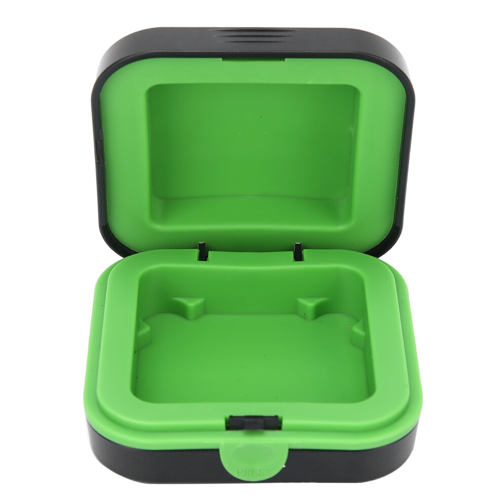 Portable PVC Hearing Aid Storage Case, Fits All Brands, Compact and Durable