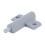 10PCS Gray Plastic Door Buffer Soft Close Damper 65x47mm 4