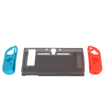 Custodia in silicone con effetto ammortizzante, progettata per sessioni di gioco ininterrotte su Nintendo Switch, inclusa custodia protettiva morbida