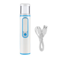 Krása Péče o pleť Nano Mist Sprayer, Obnova obličeje Cool Mist Facial Steamer s vysokofrekvenční vibrační technologií Hydratuje a