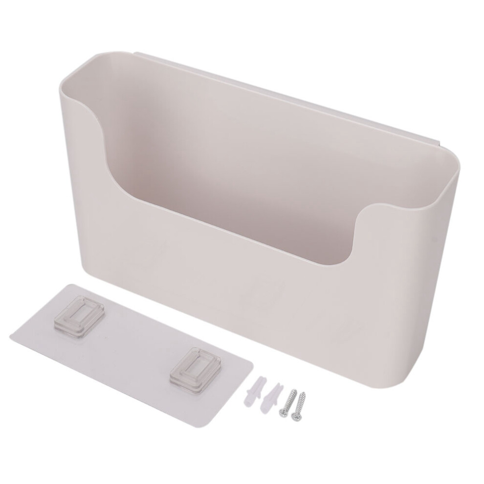 Multifunctional Wall Pocket Organizer No Drilling Wall Mount Wall File Organizer Holder Hanging File Organizer Sturdy Lightweight Plastic Material La